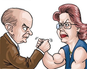 queda de brao serra - dilma